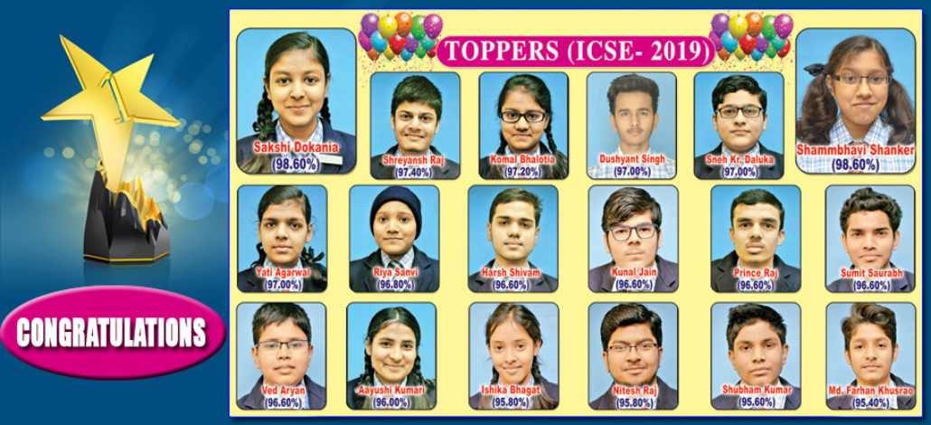 ICSE TOPPERS  2-19